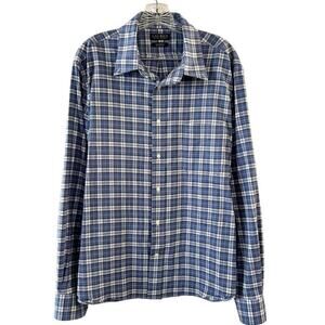 Lauren Ralph Lauren Black Label Men’s Plaid Button Up Shirt Size XL